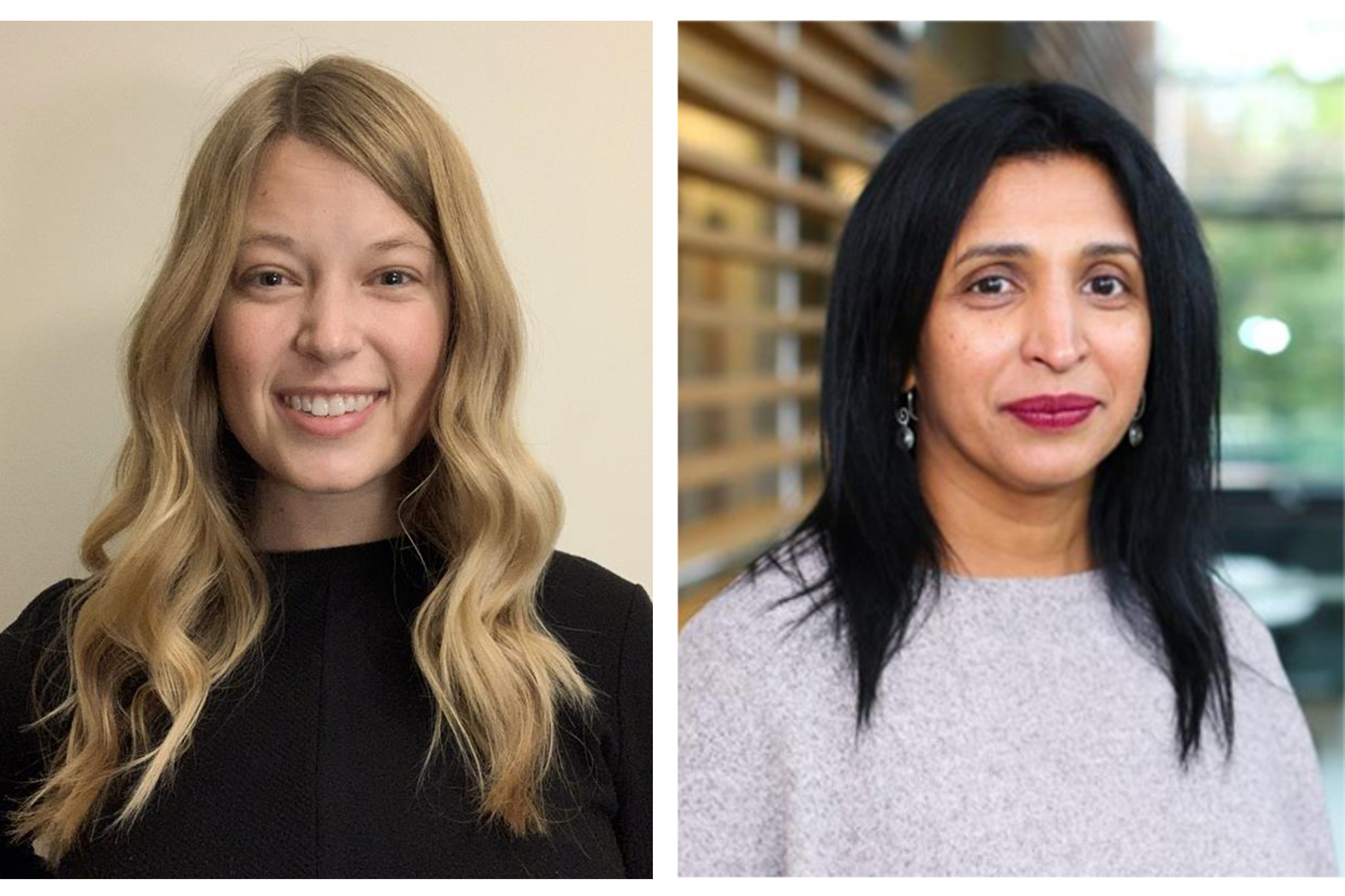 Lynsee Stephens (Manager of Course Development) and Sonali Sheth (Manager of Course Production and Implementation)